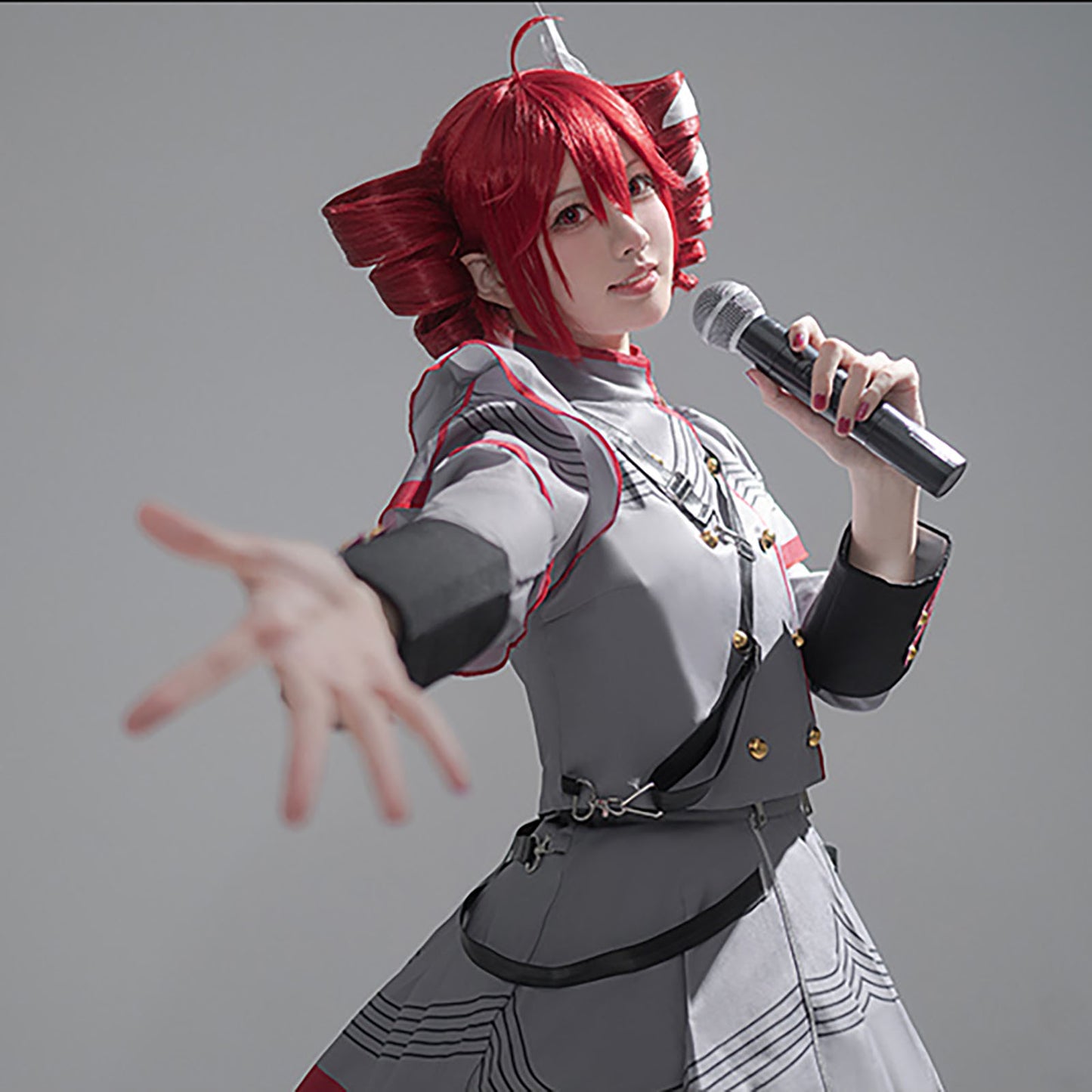 重音テト コスチューム ワンピース 制服 軍服