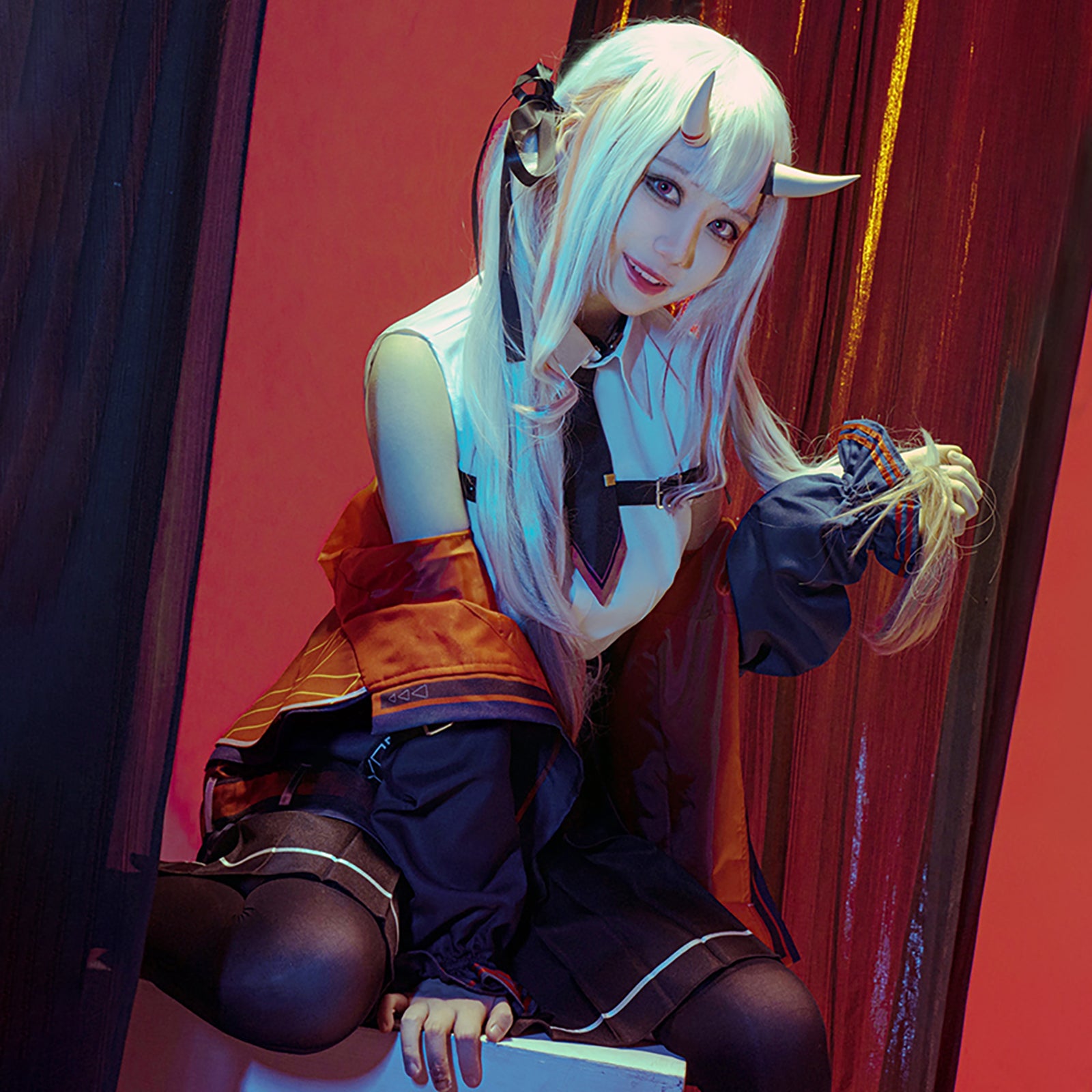 ホロライブ コスプレ エロ ホロライブ 百鬼あやめ コスプレ レディース ハロウィン 鬼娘 私服 – Milky time 公式通販サイト