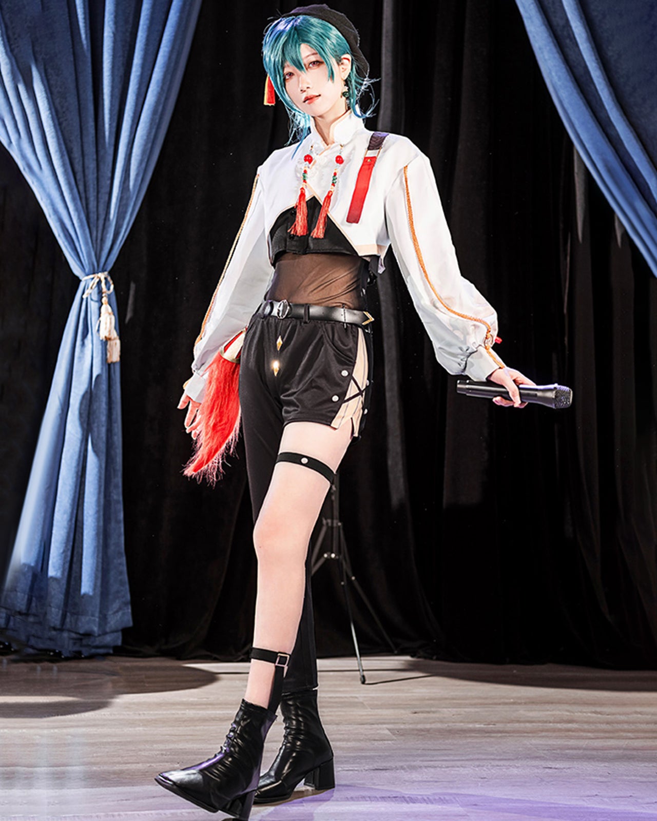 にじさんじ 緑仙 コスプレ衣装 VTuber ライブ新衣装