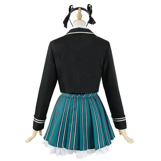 神楽めあ コスプレ ハロウィン VTuber 衣装 仮装 制服
