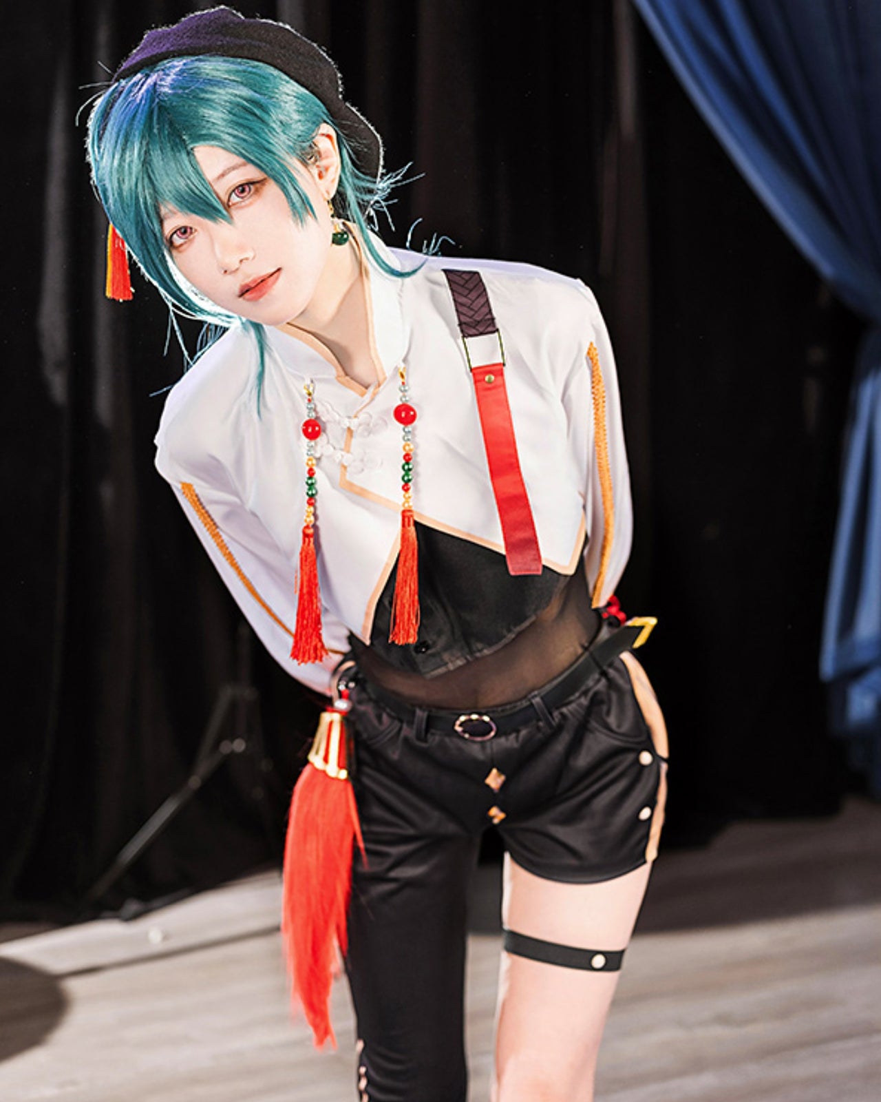 にじさんじ 緑仙 コスプレ衣装 VTuber ライブ新衣装