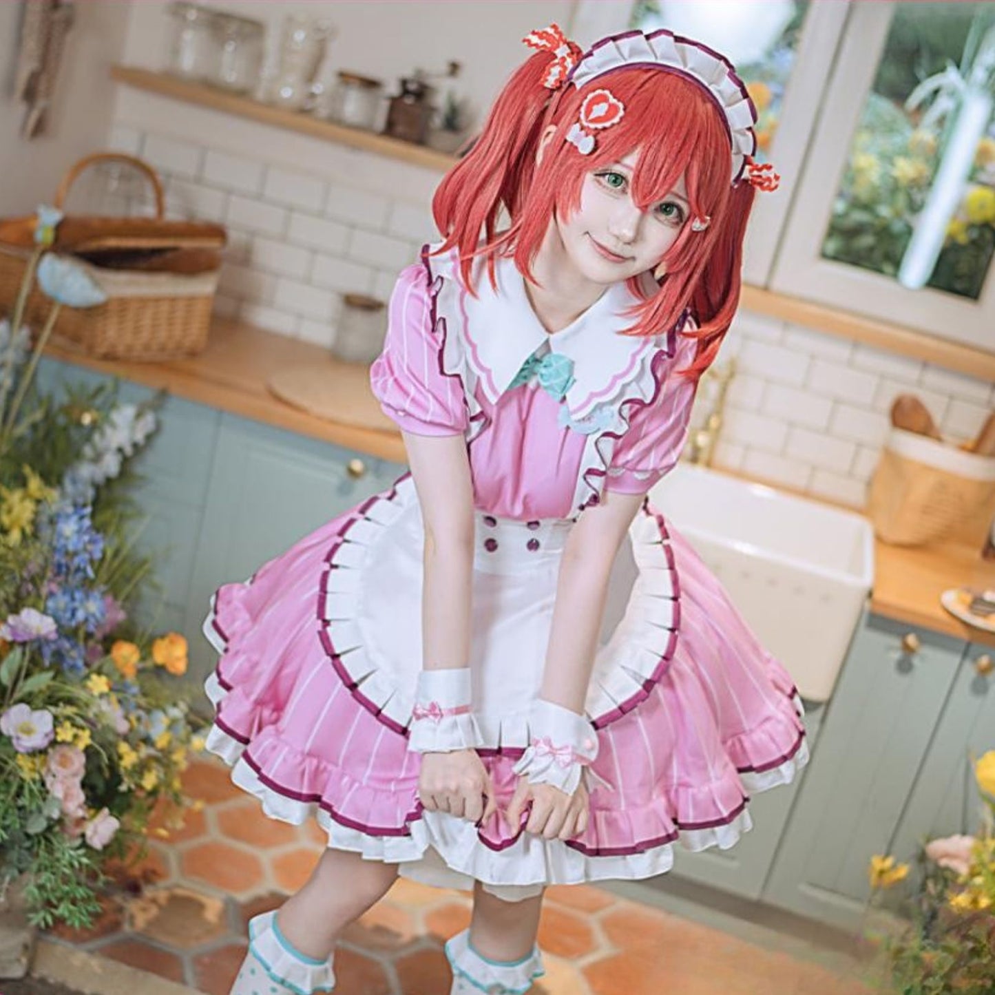 ラブライブ! 黒澤ルビィ愛スクリーム AiScReam コスプレ衣装 即納