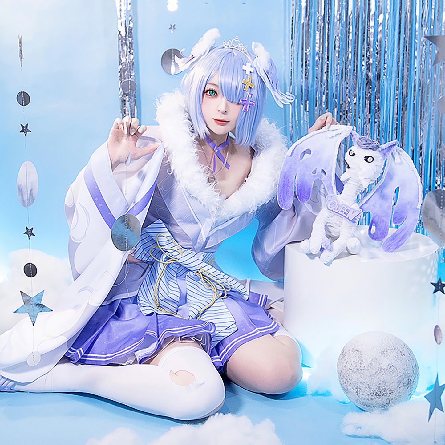にじさんじ エリーラ ペンドラ コスプレ 衣装 パープル