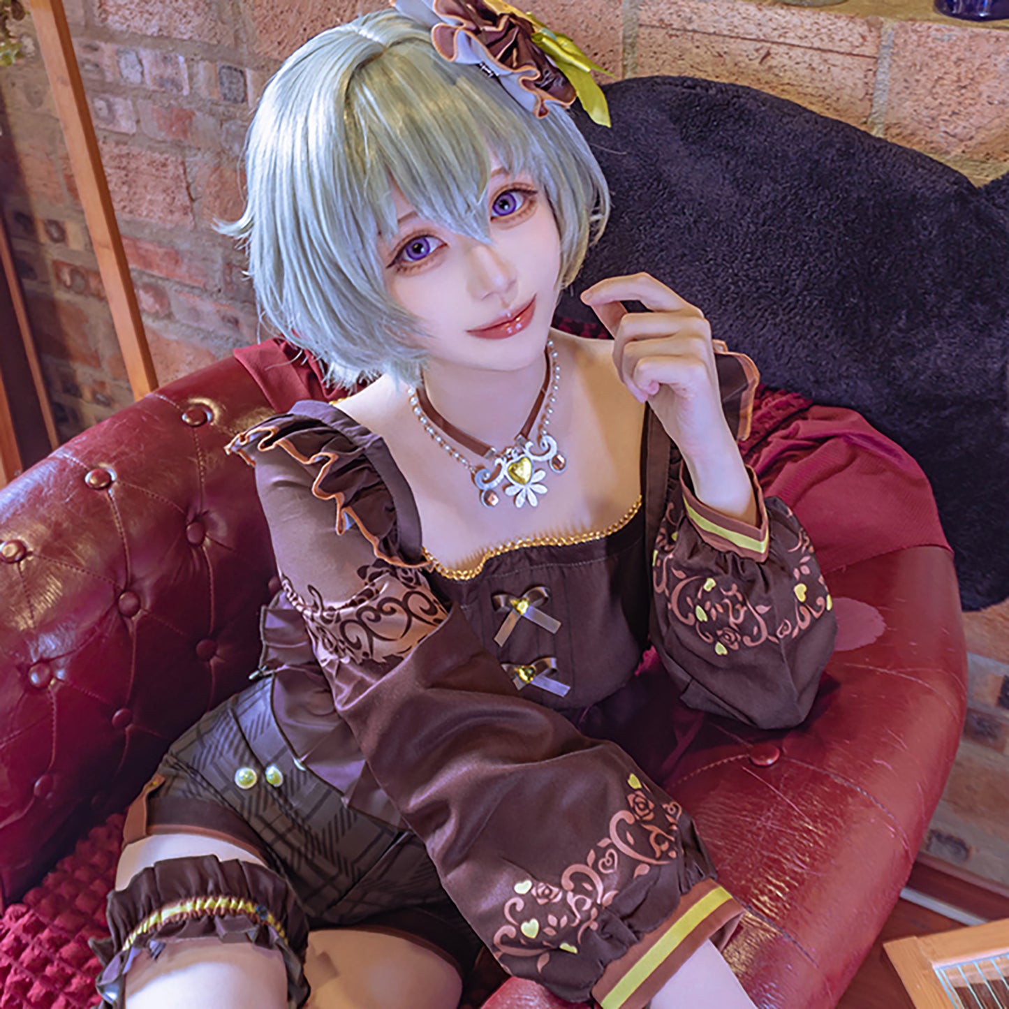 プロセカ 草薙寧々 コスプレ ハロウィン ショートパンツ メルティペパーミント コスプレ 衣装