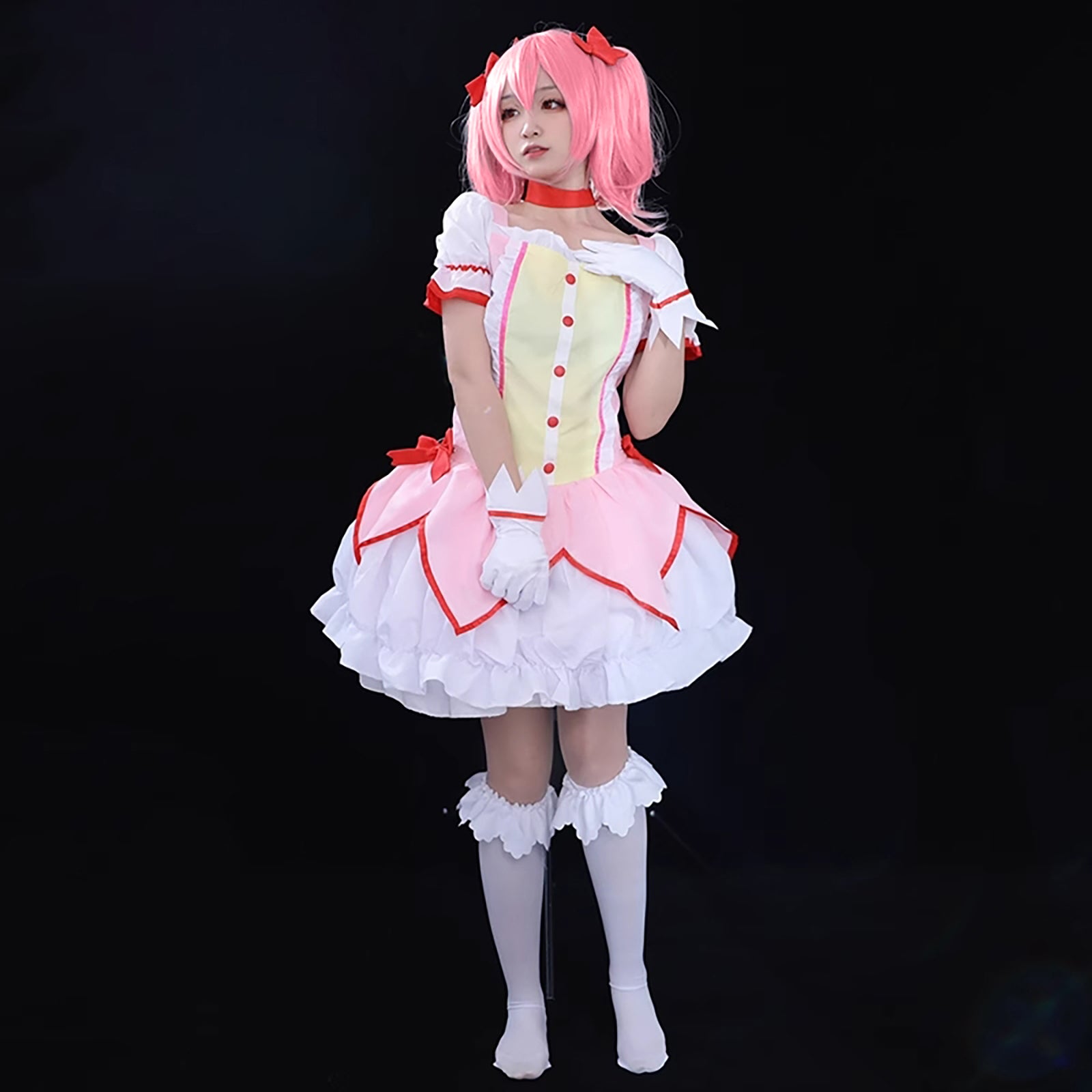 魔法少女 まどかマギカ 鹿目まどか ウィッグ コスプレ - コスプレ