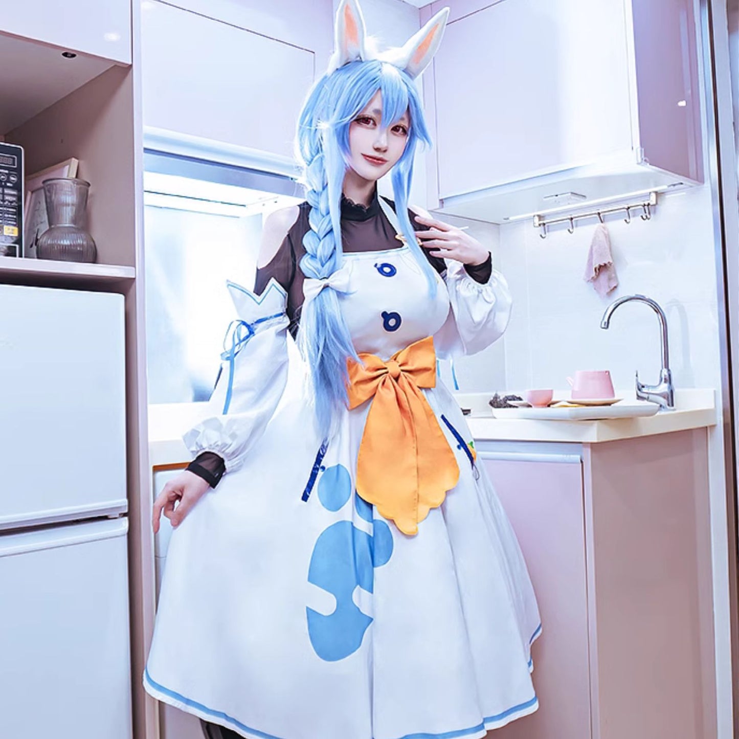ホロライブ 兎田ぺこら マミー コスプレ Vtuber ぺこらマミー コスプレ 衣装