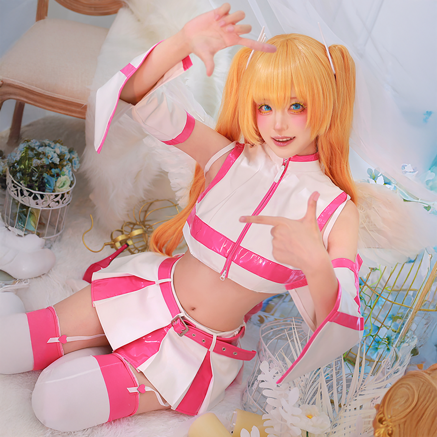 2.5次元の誘惑 天乃リリサ リリエル コスプレ ハロウィン アニメ
