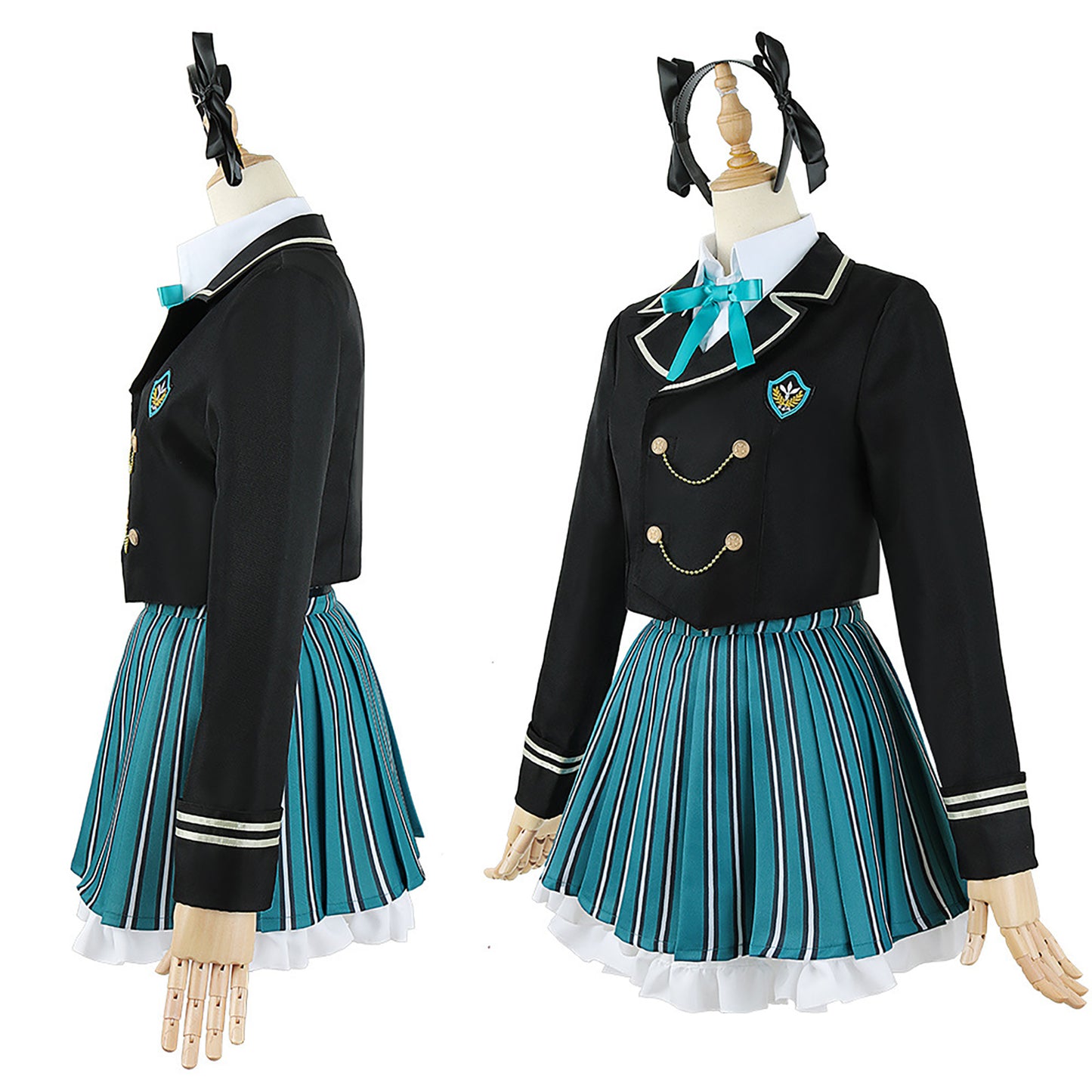 神楽めあ コスプレ ハロウィン VTuber 衣装 仮装 制服