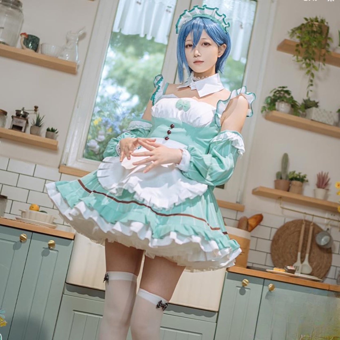 ラブライブ!若菜四季 愛スクリーム AiScReam コスプレ 衣装 即納