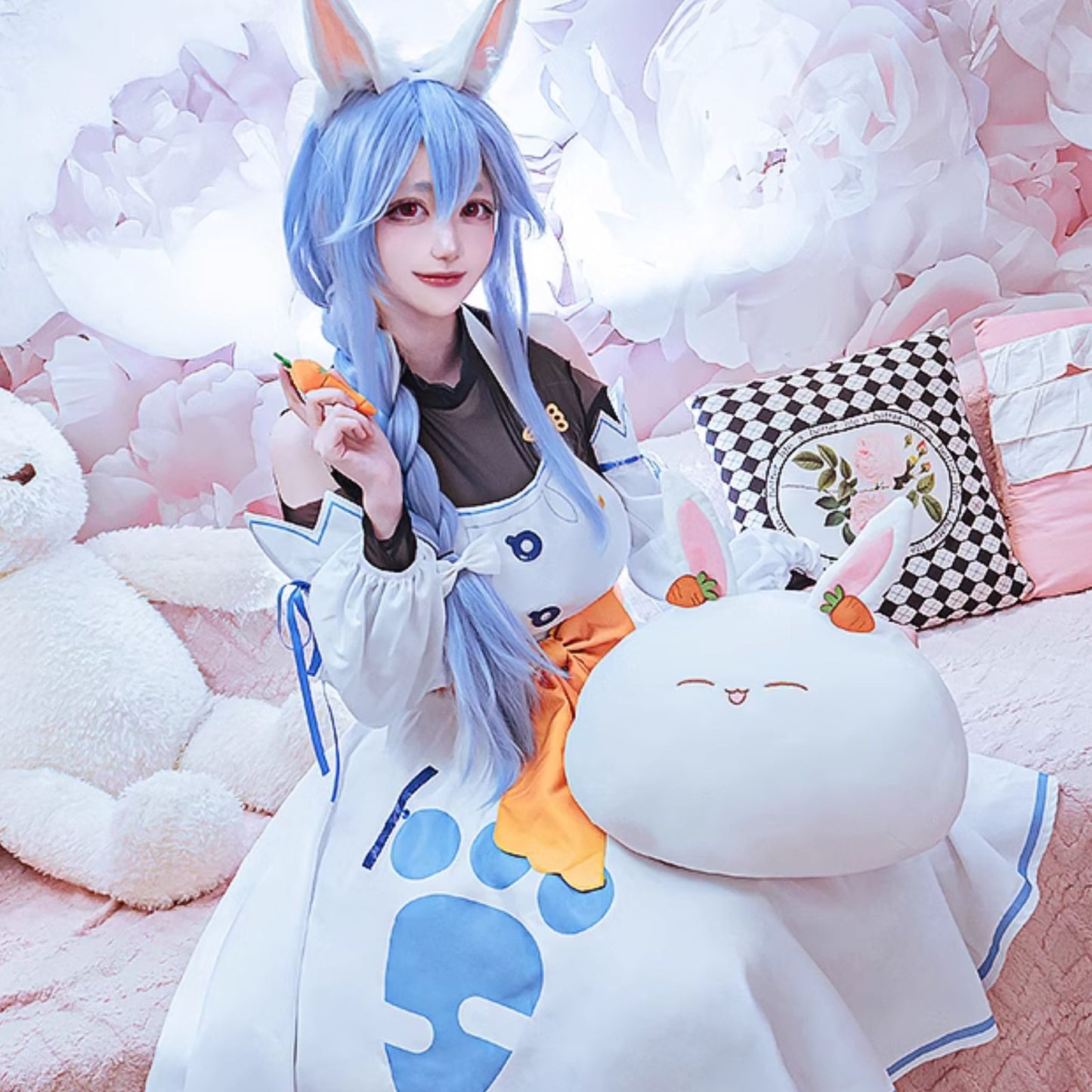 ホロライブ 兎田ぺこら マミー コスプレ Vtuber ぺこらマミー コスプレ 衣装