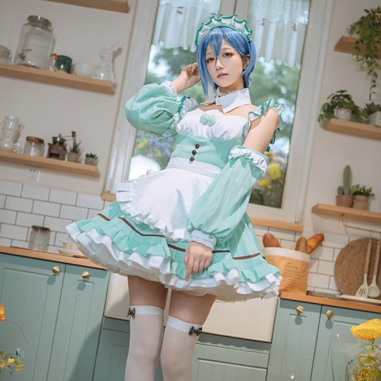 ラブライブ!若菜四季 愛スクリーム AiScReam コスプレ 衣装 即納
