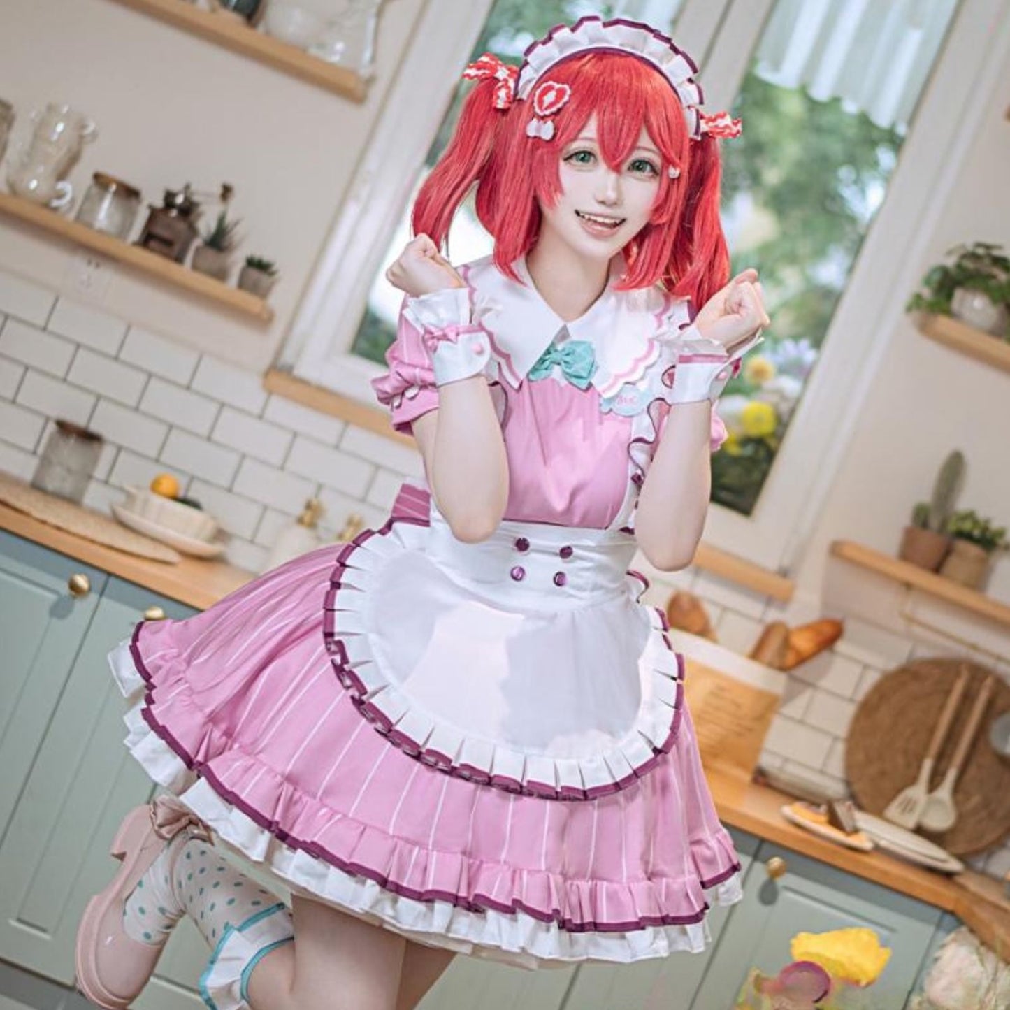ラブライブ! 黒澤ルビィ愛スクリーム AiScReam コスプレ衣装 即納