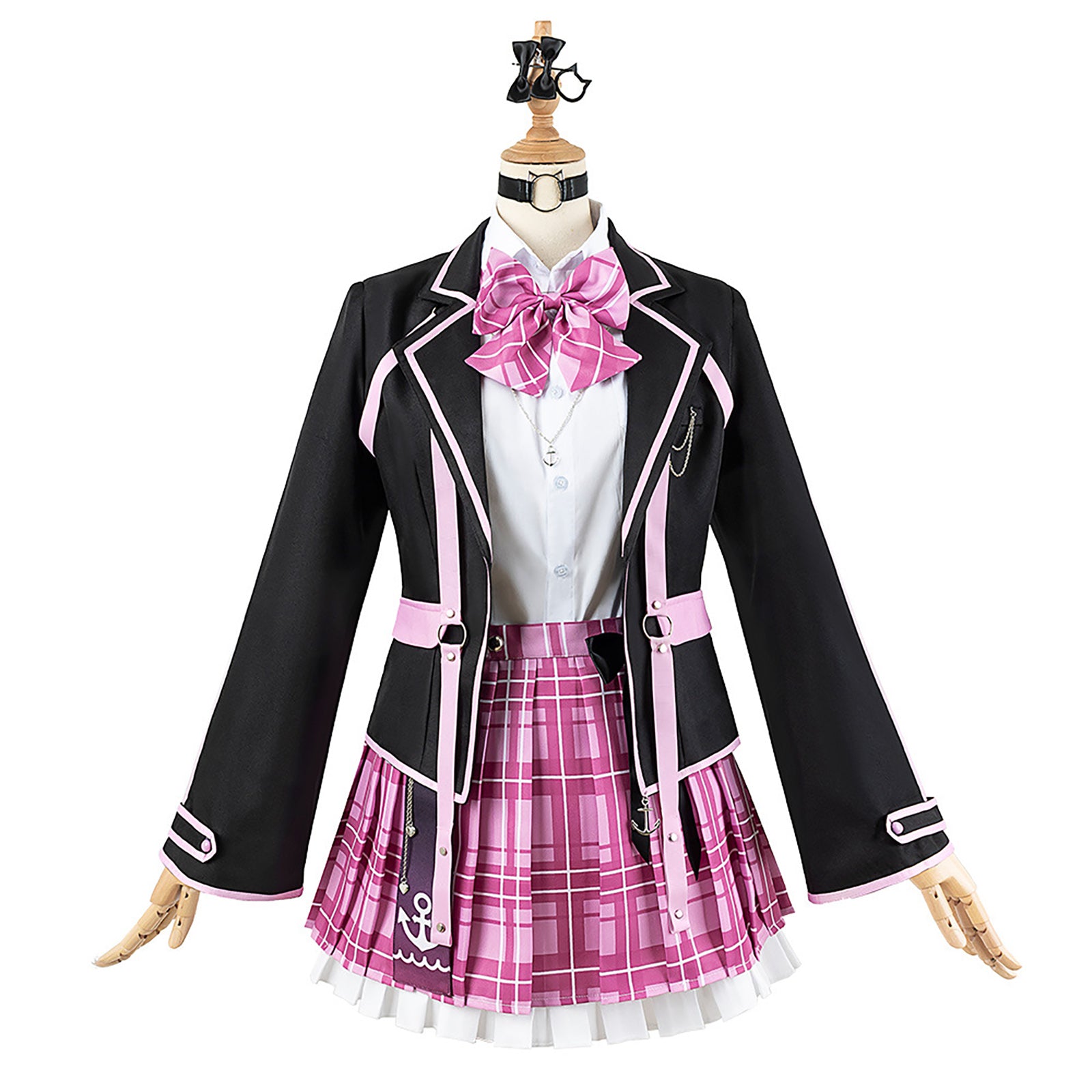 ホロライブ 湊あくあ コスプレ ハロウィン VTuber 新衣装 制服