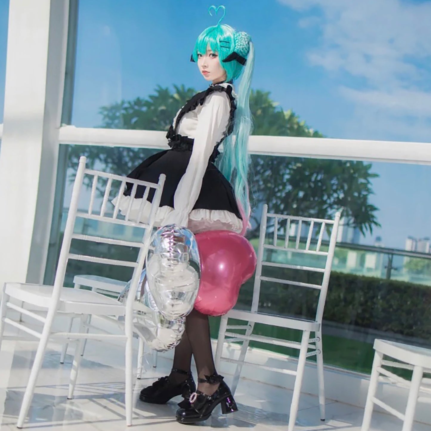 初音ミク コスプレ レディース コスプレ衣装 ハロウィン 私服 地雷系