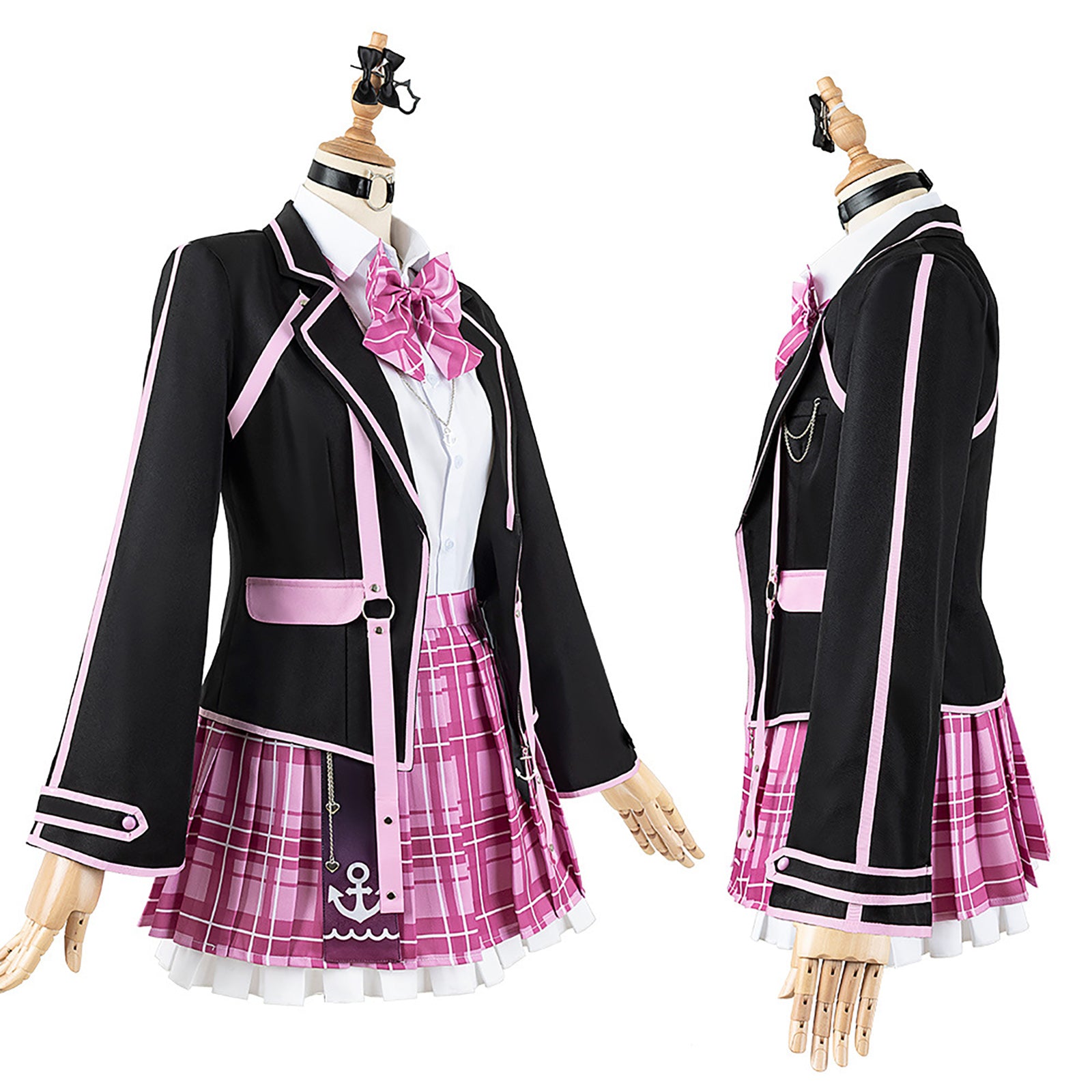 ホロライブ 湊あくあ コスプレ ハロウィン VTuber 新衣装 制服