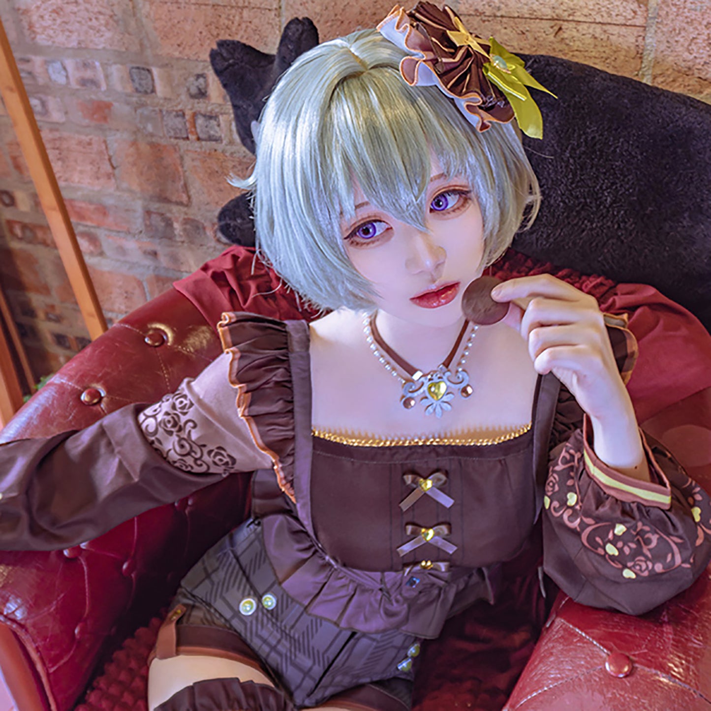 プロセカ 草薙寧々 コスプレ ハロウィン ショートパンツ メルティペパーミント コスプレ 衣装
