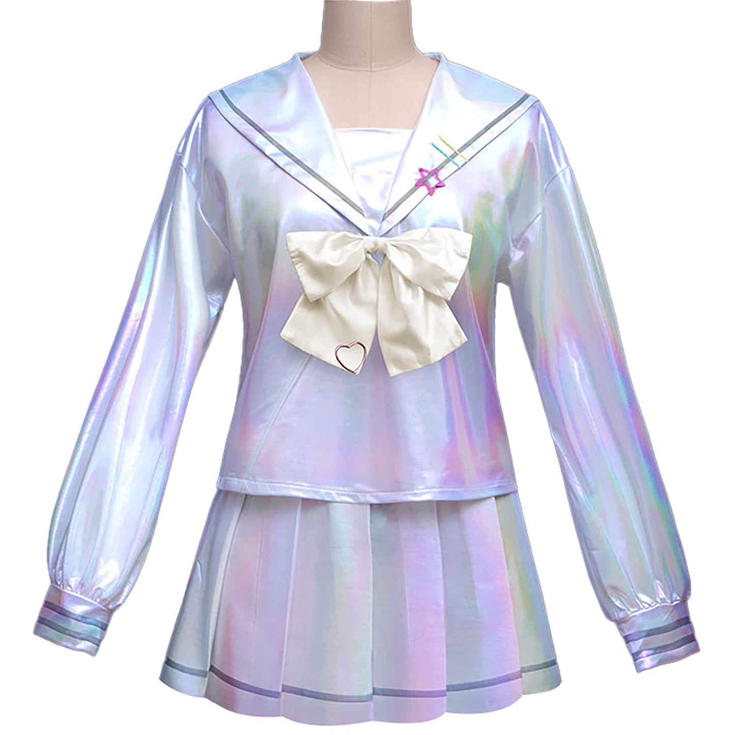 NEEDY GIRL OVERDOSE 超絶最かわてんしちゃん キラキラ セーラー服 コスプレ衣装 超てんちゃん