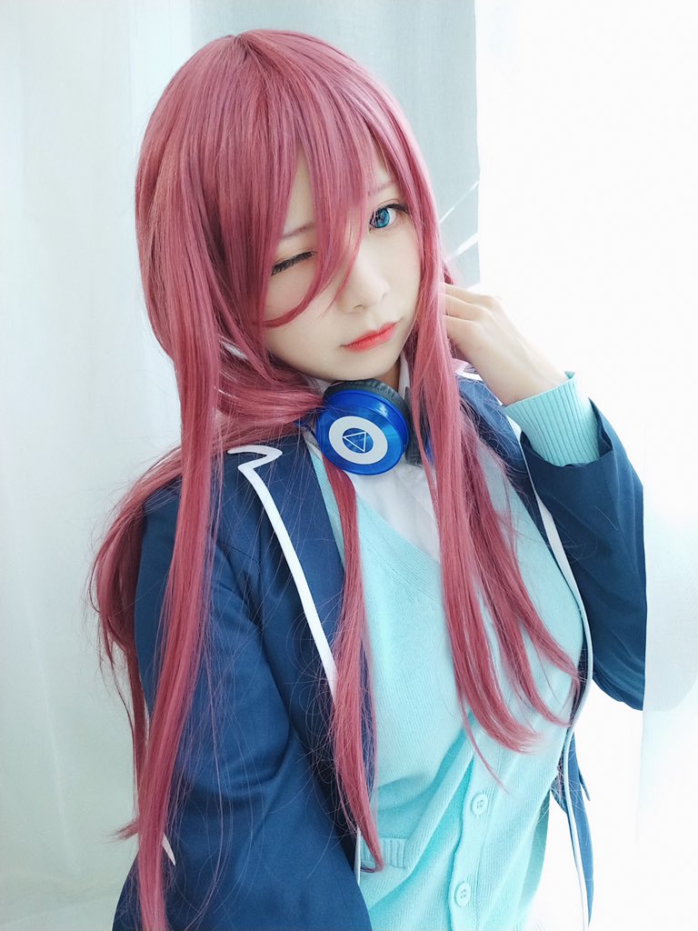 五等分の花嫁 中野三玖 風 制服 ごと嫁 コスチューム 衣装 ウィッグ付き