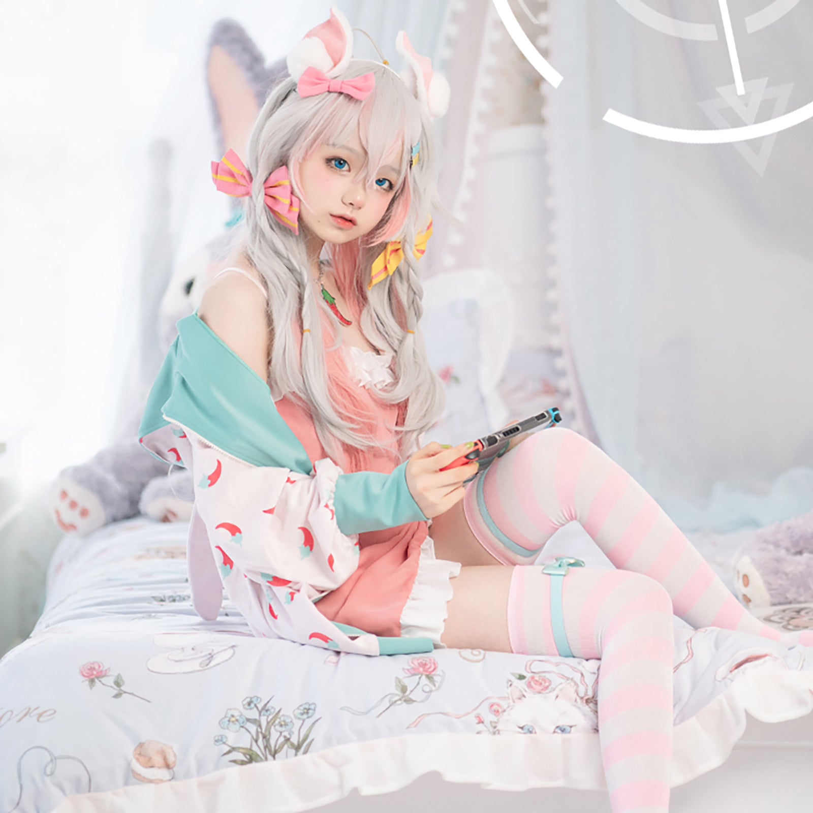 カグラナナ コスプレ VTuber ワンピース 部屋着 ルームウェア – Milky