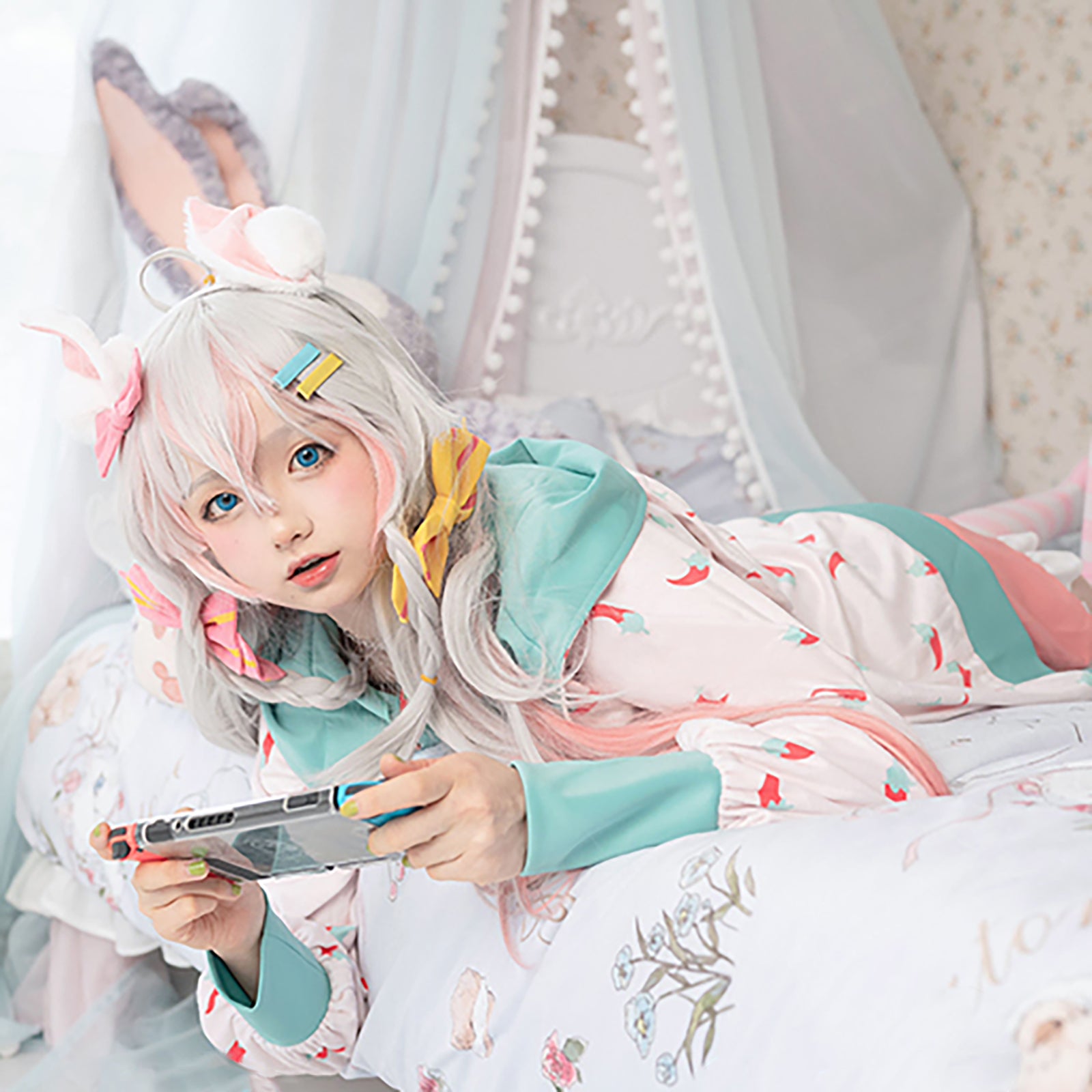 カグラナナ コスプレ VTuber ワンピース 部屋着 ルームウェア