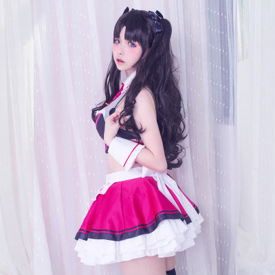Fate/Grand Order 遠坂凛 ストリートチョコメイド風 コスプレ 衣装 メイド服 FGO ハロウィン