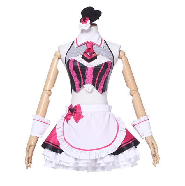 Fate/Grand Order 遠坂凛 ストリートチョコメイド風 コスプレ 衣装 メイド服 FGO ハロウィン