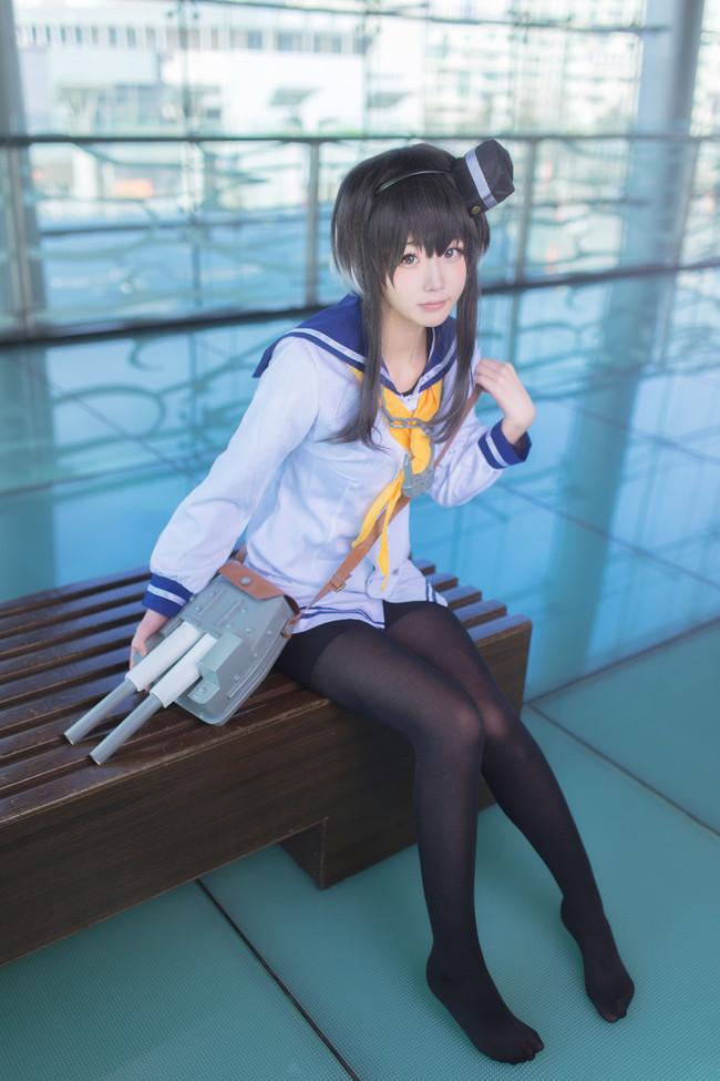 ウィッグ付 艦隊これくしょん 時津風 コスプレ 衣装 帽子付き