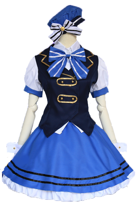 ご注文はうさぎですか?チノ風 バレンタイン コスプレ 衣装 ウィッグ付き ごちうさ