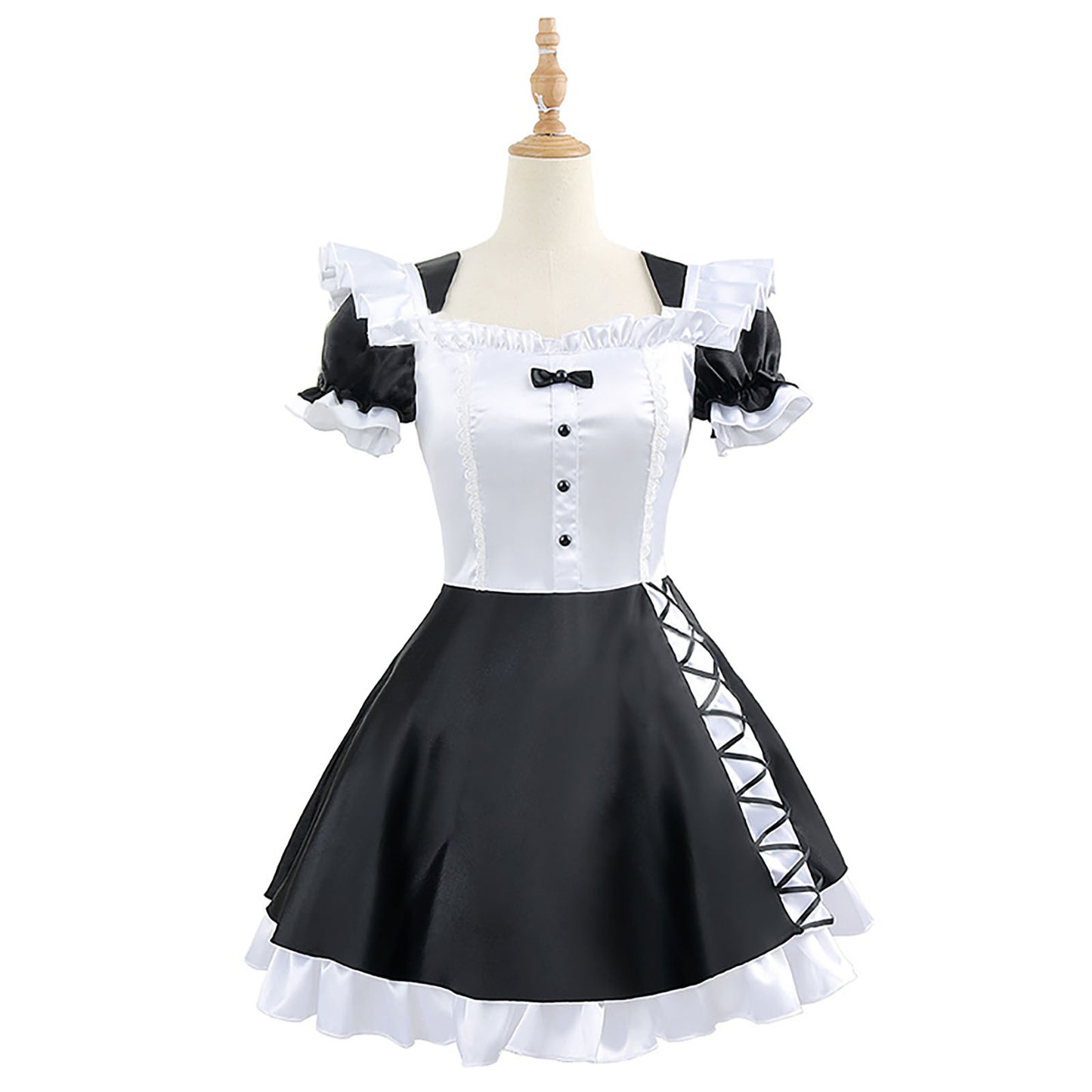 にじさんじ 椎名唯華 コスプレ メイド ワンピース VTuber