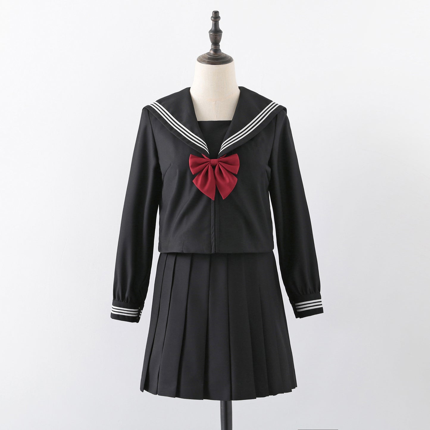 セーラー服 学生服 制服 学生 コスプレ衣装 女子高生 長袖 ネイビー