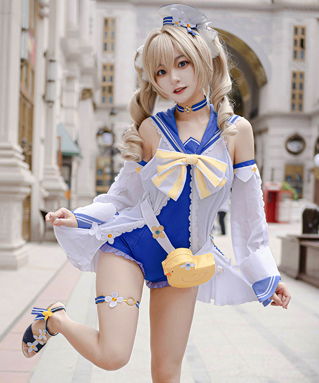 原神 バーバラ 風 水着 セーラー コスプレ 衣装 – Milky time 公式通販