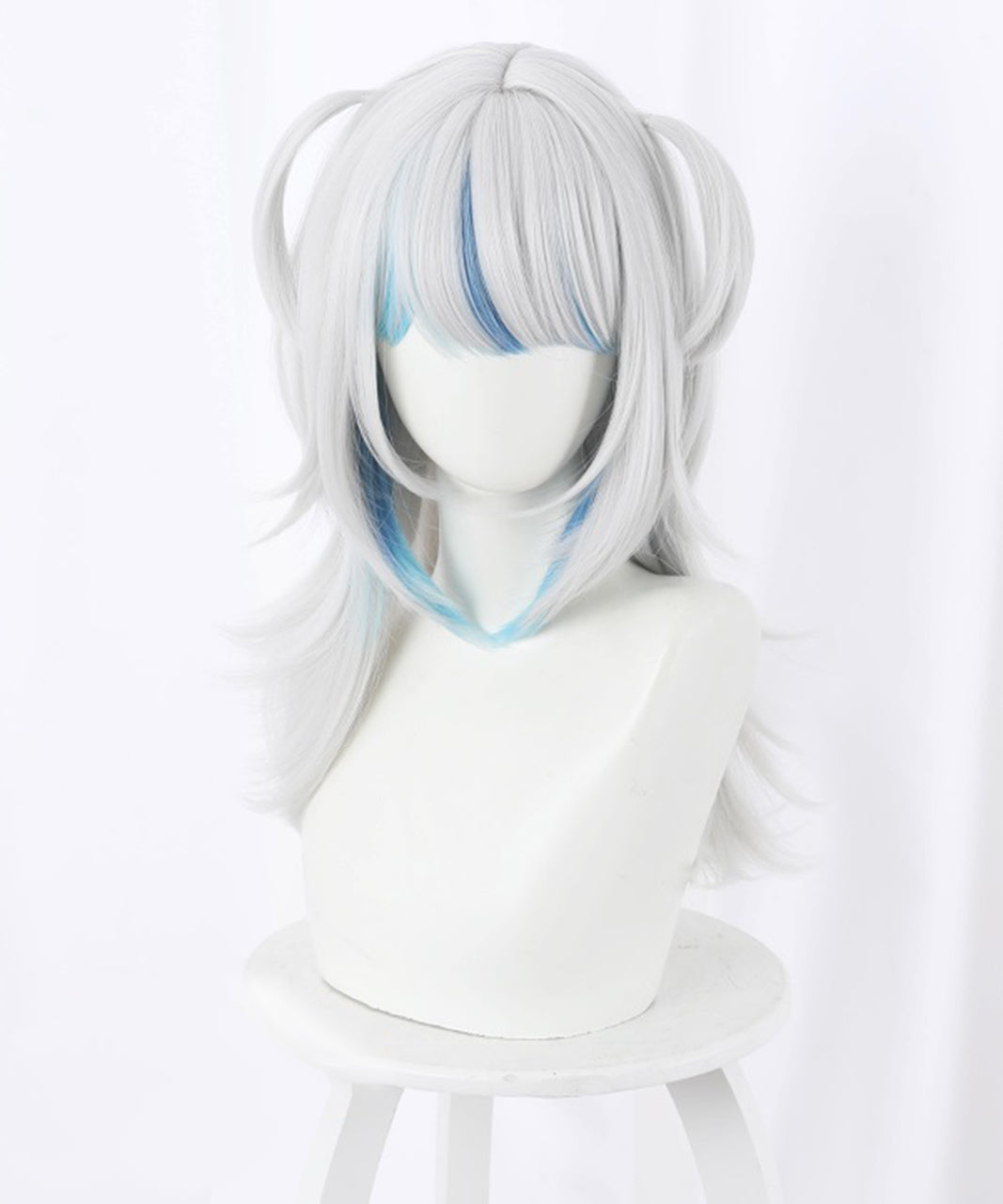 サメちゃん Gawr Gura がうる・ぐら ホロライブ VTuber ウィッグ付き セット コスプレ コスチューム 衣装 レディース 人気