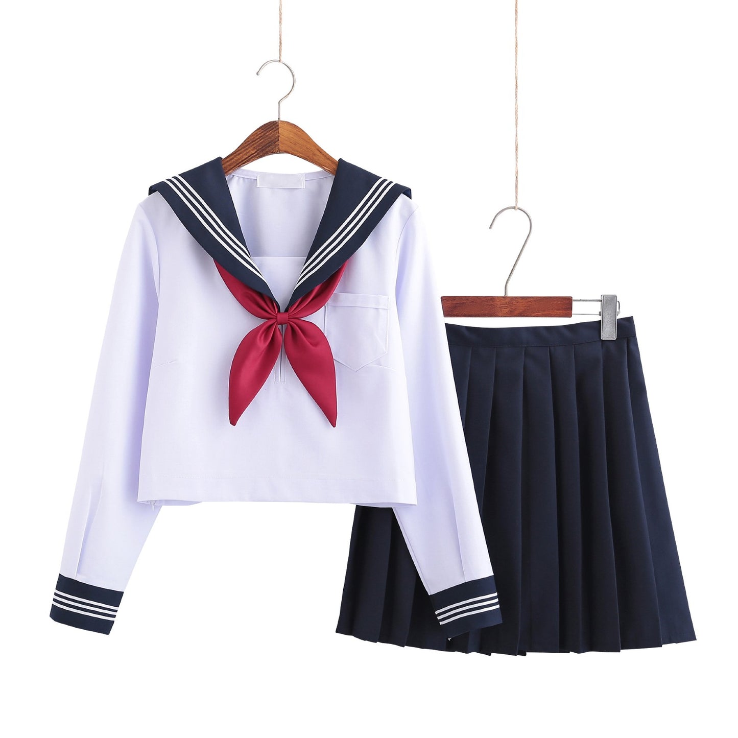 セーラー服 学生服 制服 学生 リボン コスプレ 女子高生 JK 長袖