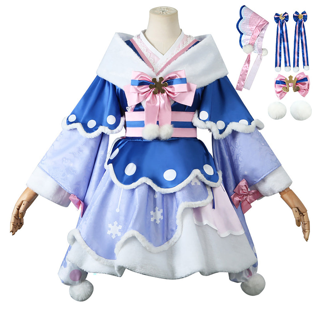 初音ミク 雪ミク コスプレ ハロウィン レディース SNOW MIKU 2023