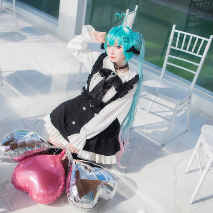 初音ミク コスプレ レディース コスプレ衣装 ハロウィン 私服 地雷系 