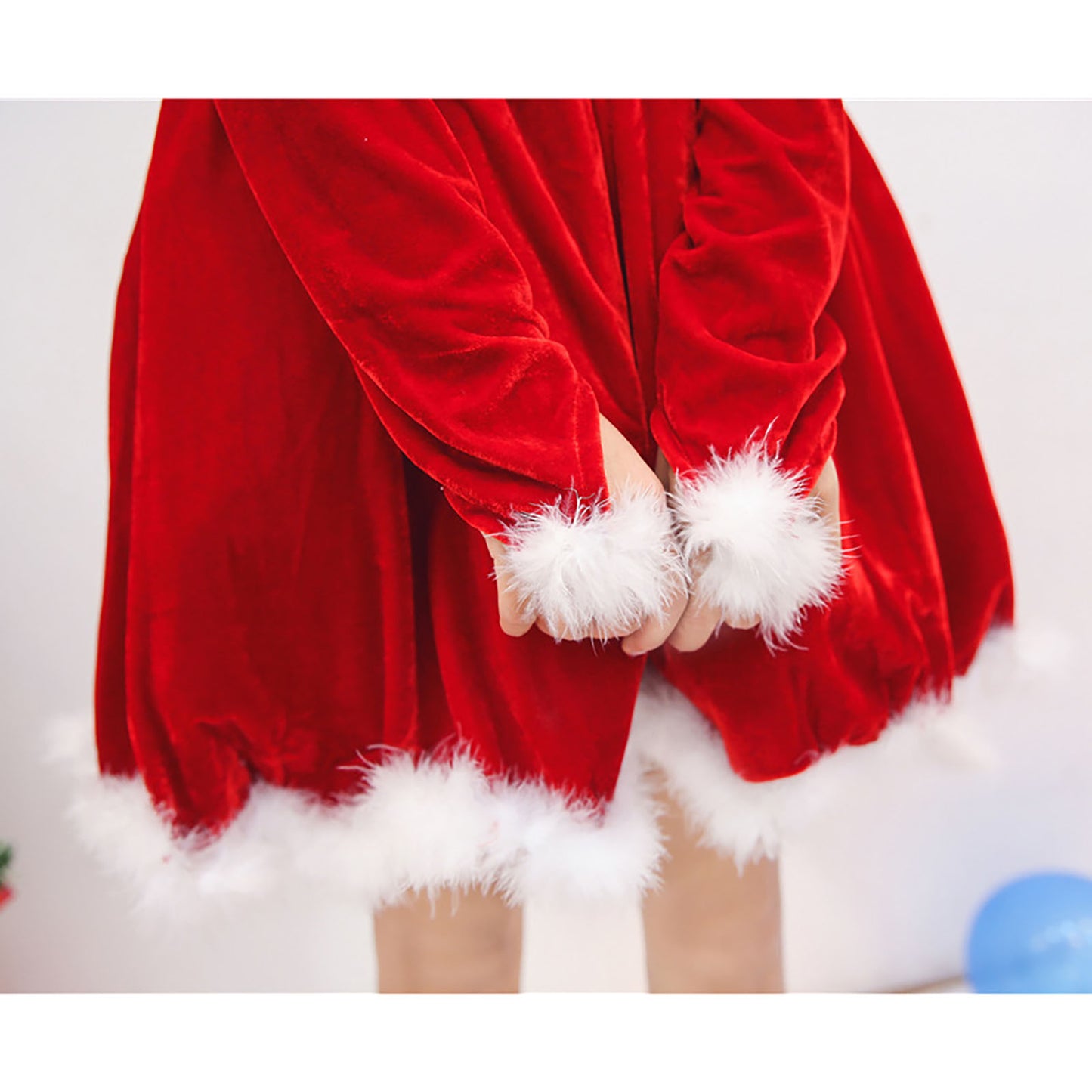 ベアトップ サンタコスプレ ワンピース 詳細