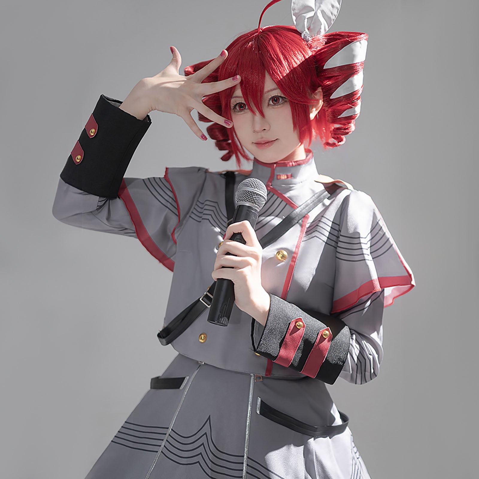 重音テト コスチューム ワンピース 制服　軍服　