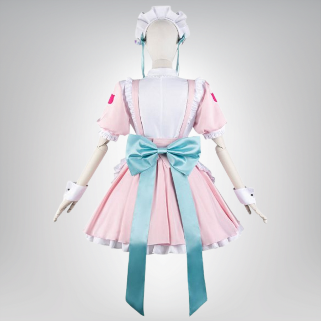 結城さくな VTuber  メイドコスプレ衣装＋小物セット ハロウィン レディース 大人用 即納