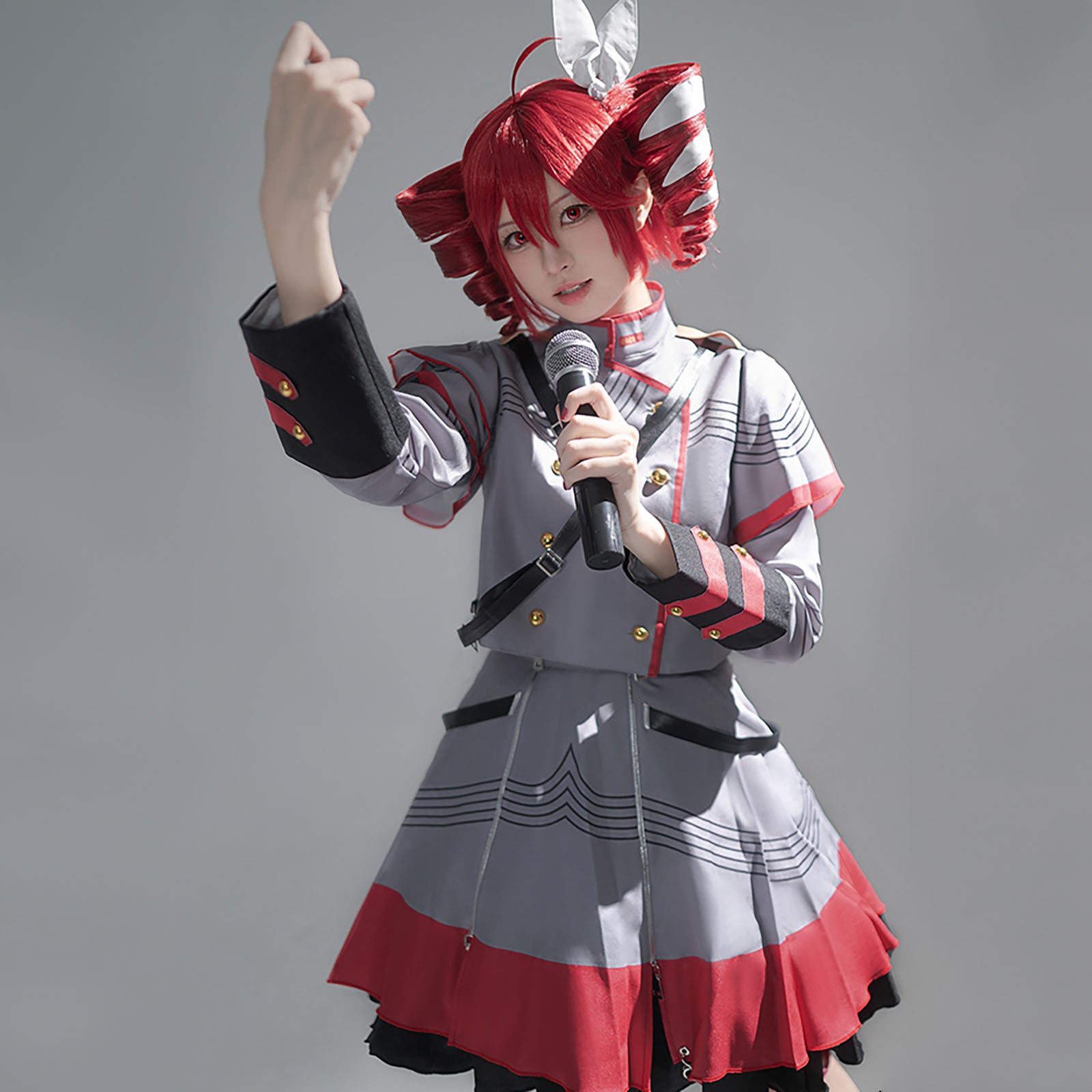 重音テト コスチューム ワンピース 制服　軍服