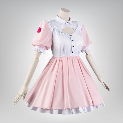 結城さくな VTuber  メイドコスプレ衣装＋小物セット ハロウィン レディース 大人用 即納