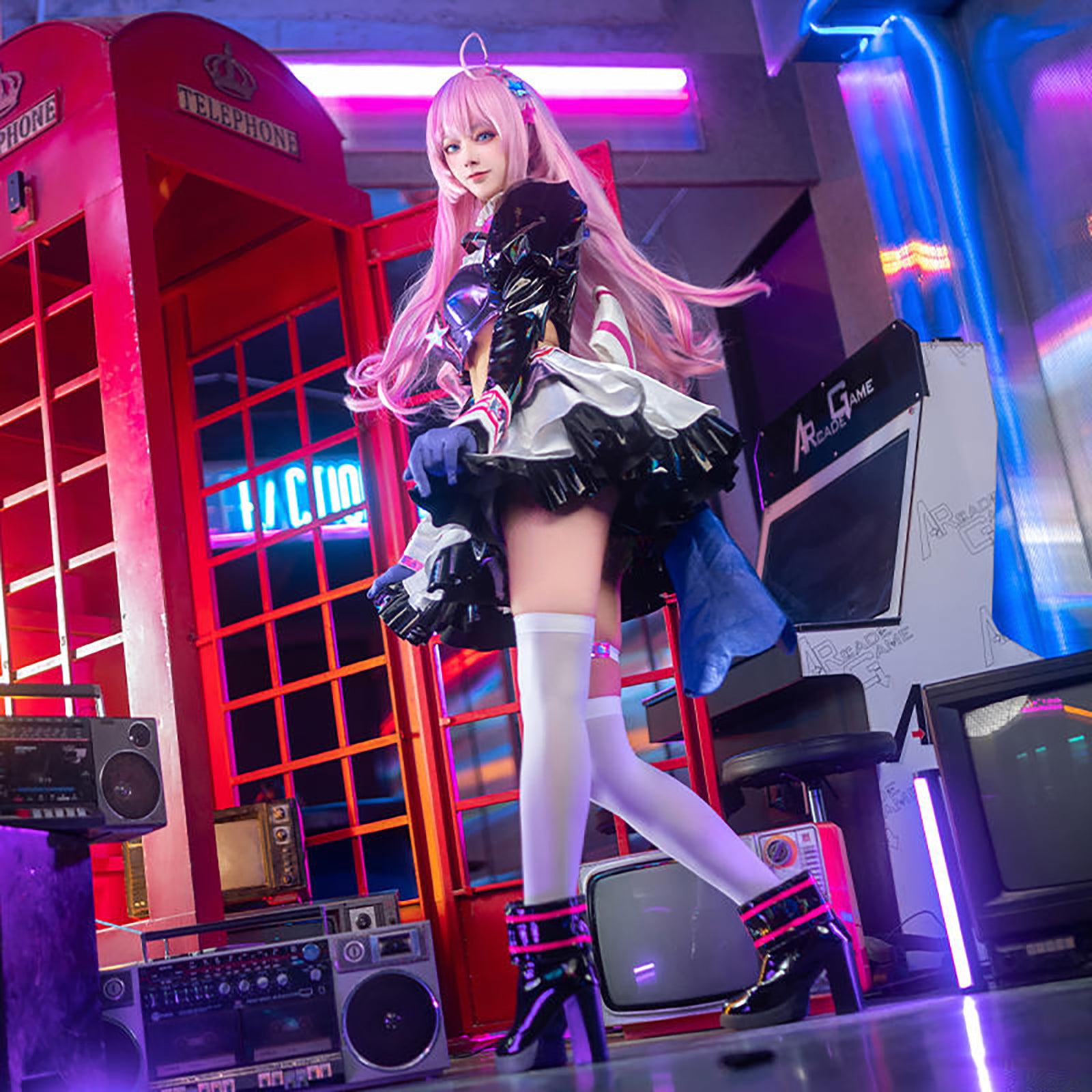 Muse Dash 巡音ルカ コスプレ ハロウィン レディース ゲーム