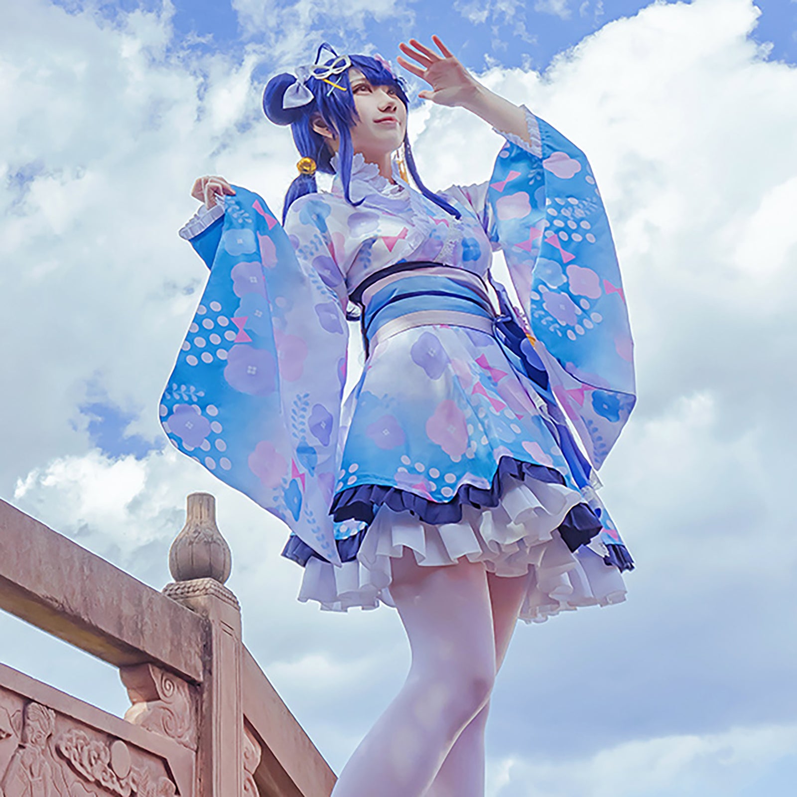 にじさんじ 天宮こころ コスプレ ハロウィン VTuber 浴衣 新衣装 コスプレ　コスチューム　cosplay