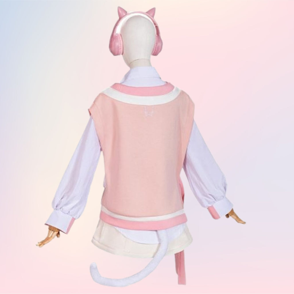 プロセカ 暁山瑞希 コスプレ 制服 アニメ ゲーム ドーナツとピース