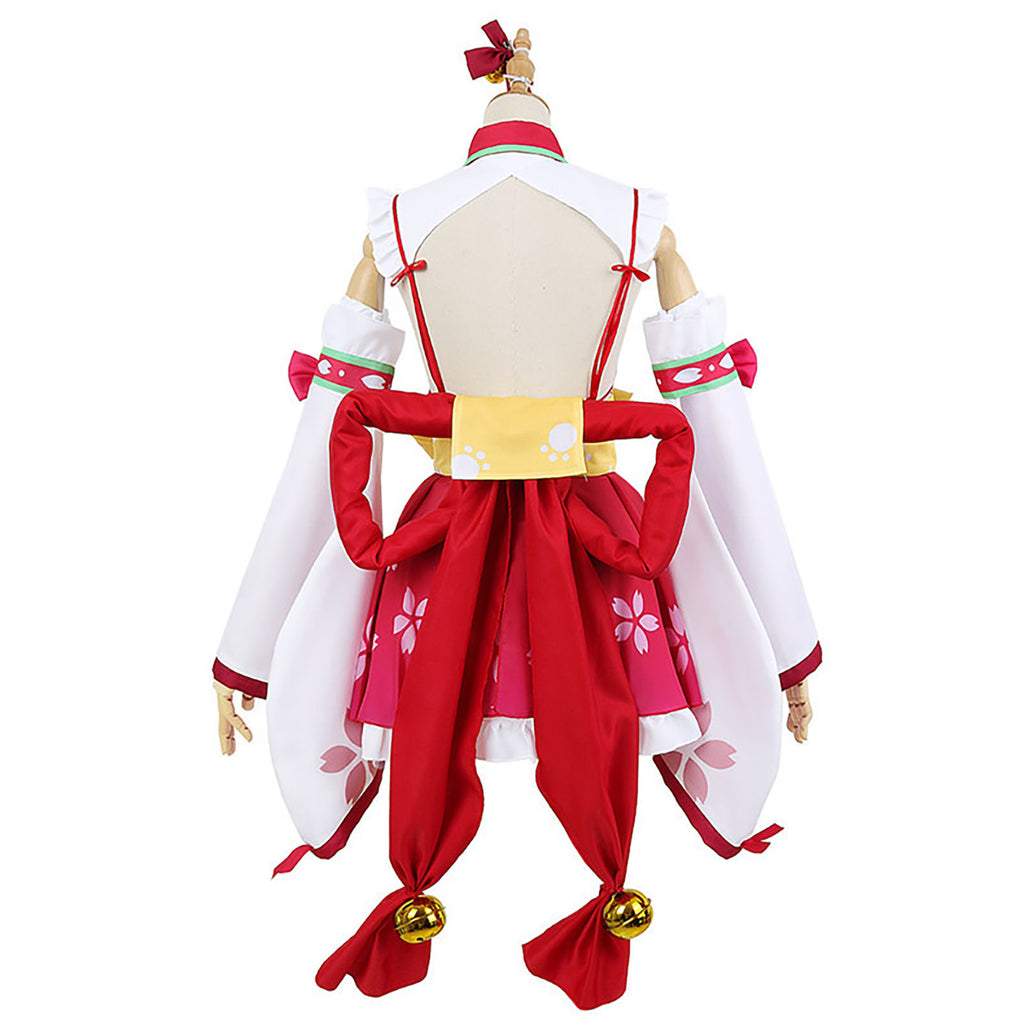 ホロライブ さくらみこ コスプレ ハロウィン 和服 着物 巫女