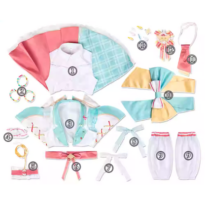 バンドリ! 戸山香澄 コスプレ ワンピース ゲーム 実行委員長のお仕事