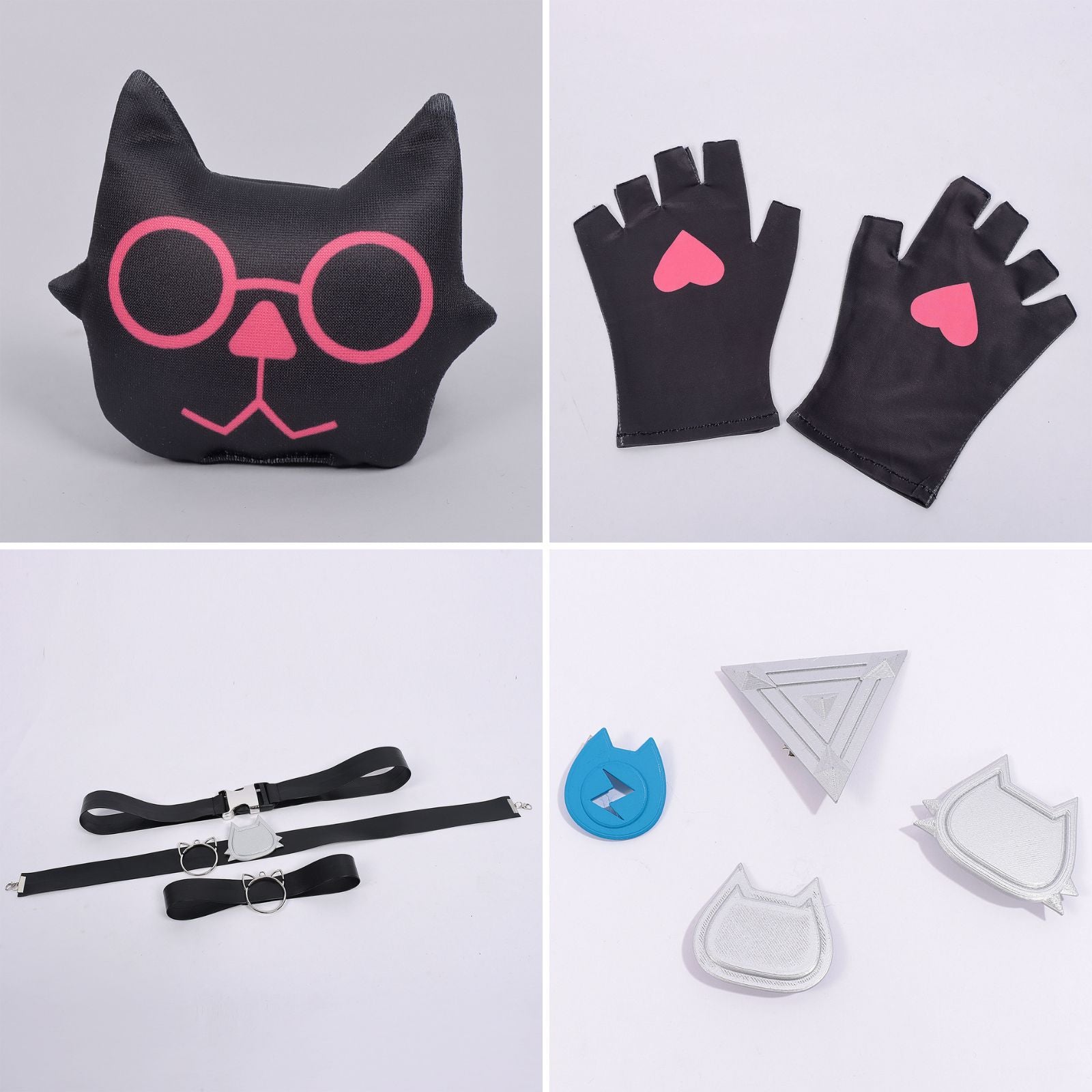 NTE ナナリ コスプレ 衣装 ウィッグ付き フルセット｜ネバエバ ゲームキャラクター 猫 ハロウィン イベント レディース Mサイズ