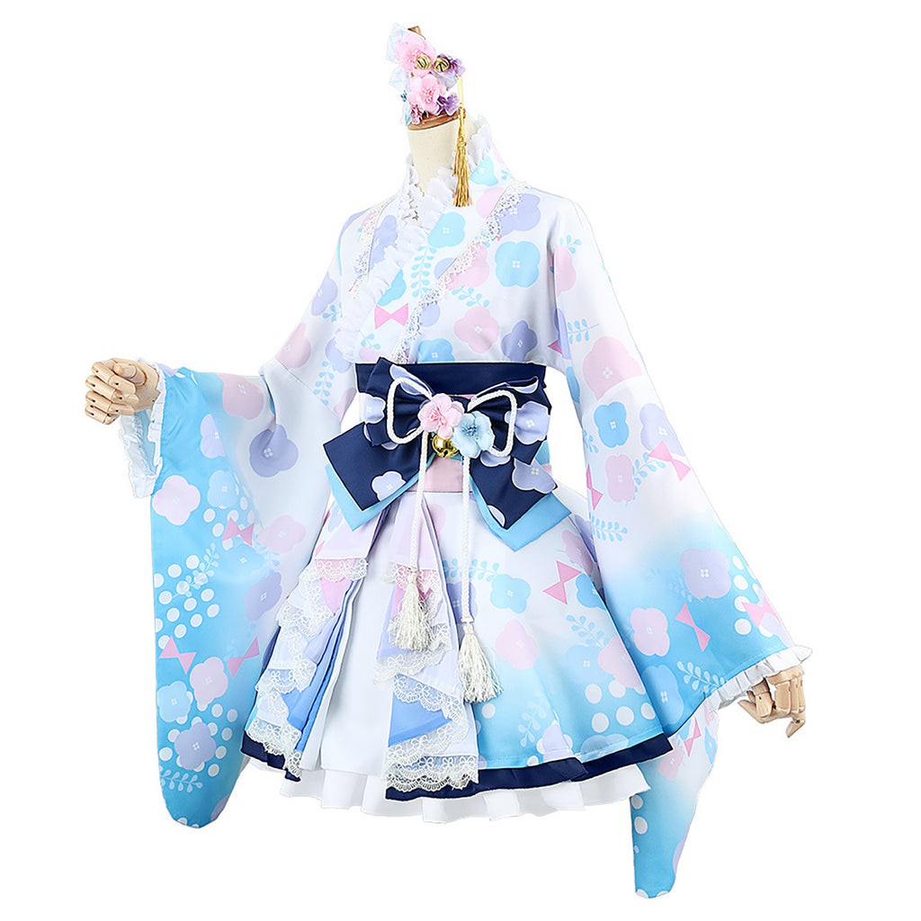 にじさんじ 天宮こころ コスプレ ハロウィン VTuber 浴衣 新衣装 コスプレ　コスチューム　cosplay