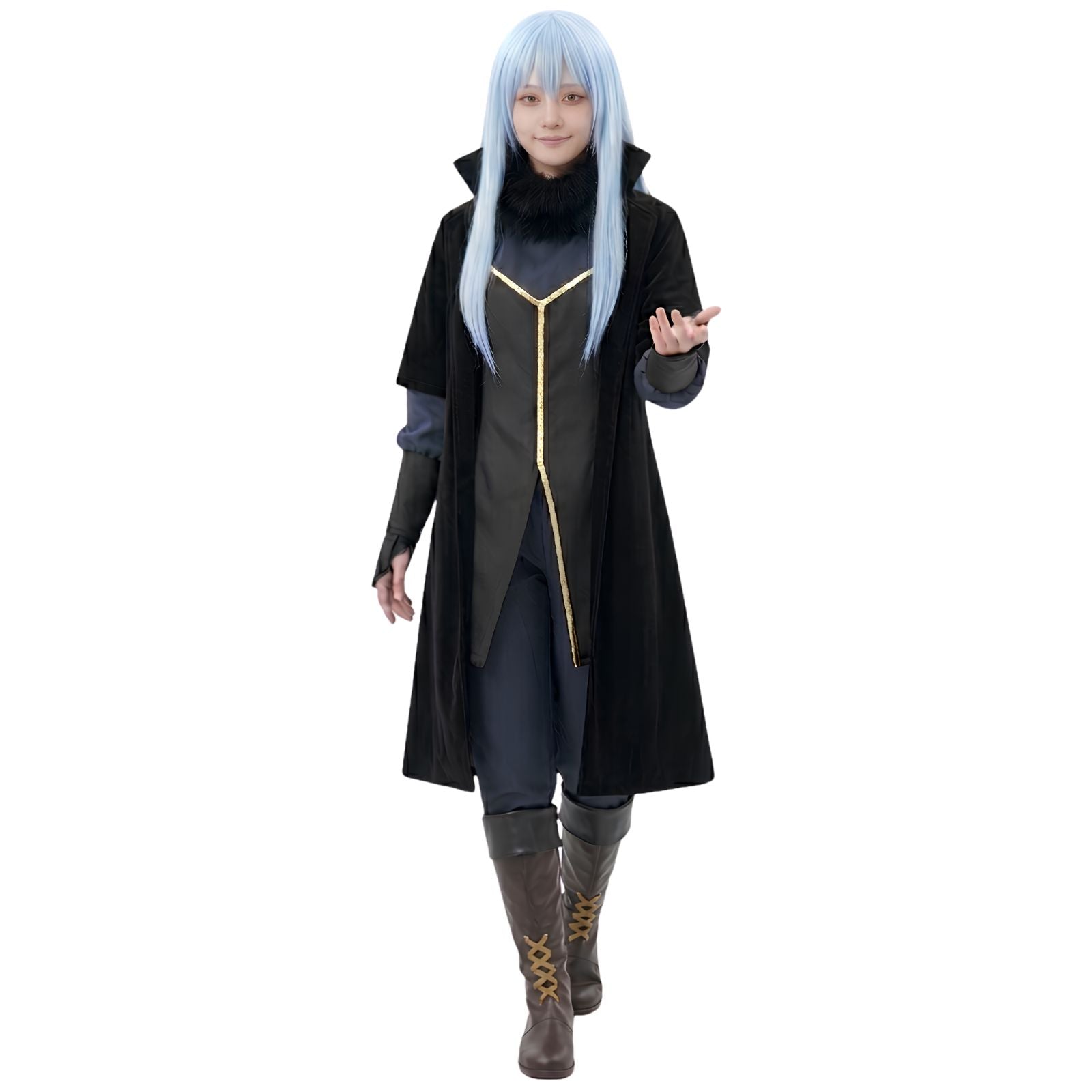 リムル テンペスト コスプレ衣装 フルセット ウィッグ付き