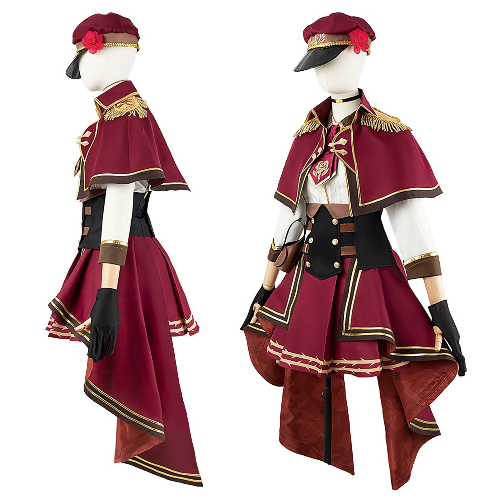 にじさんじ ロゼミラブロック コスプレ ハロウィン VTuber 薔薇