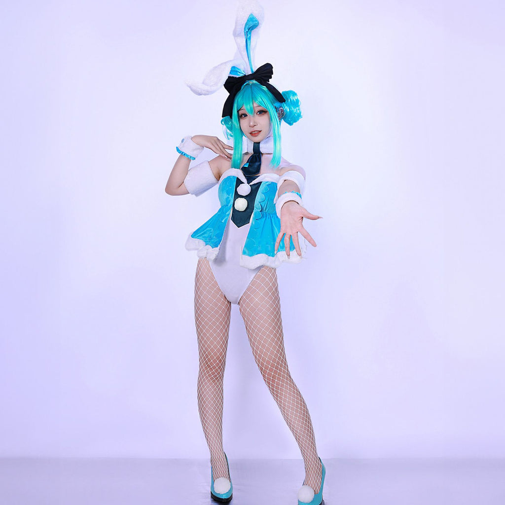初音ミク バニー 白 ステージ衣装 ライブ ハロウィン